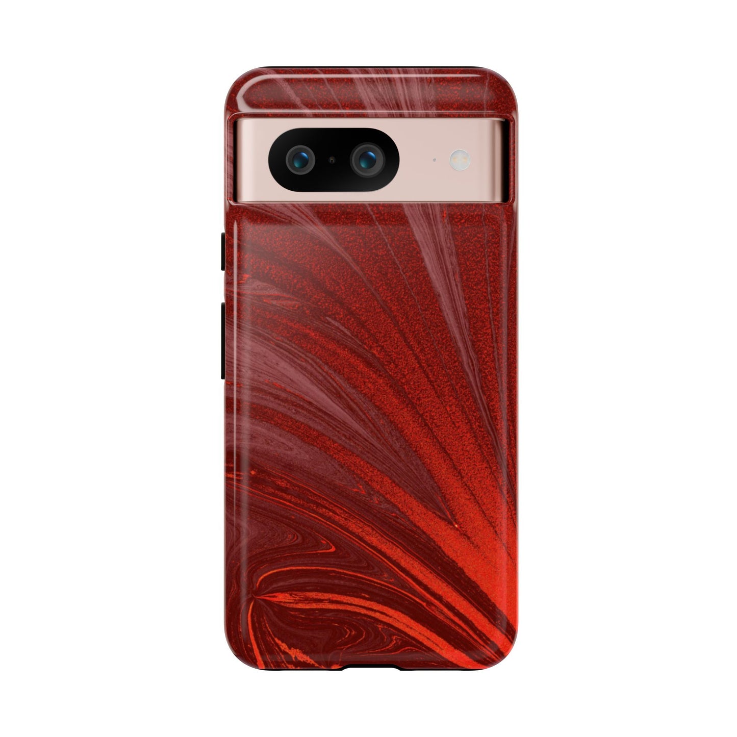 Protective Phone Case – Crimson Current
