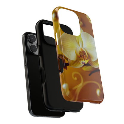 Protective Phone Case – Amber Orchid