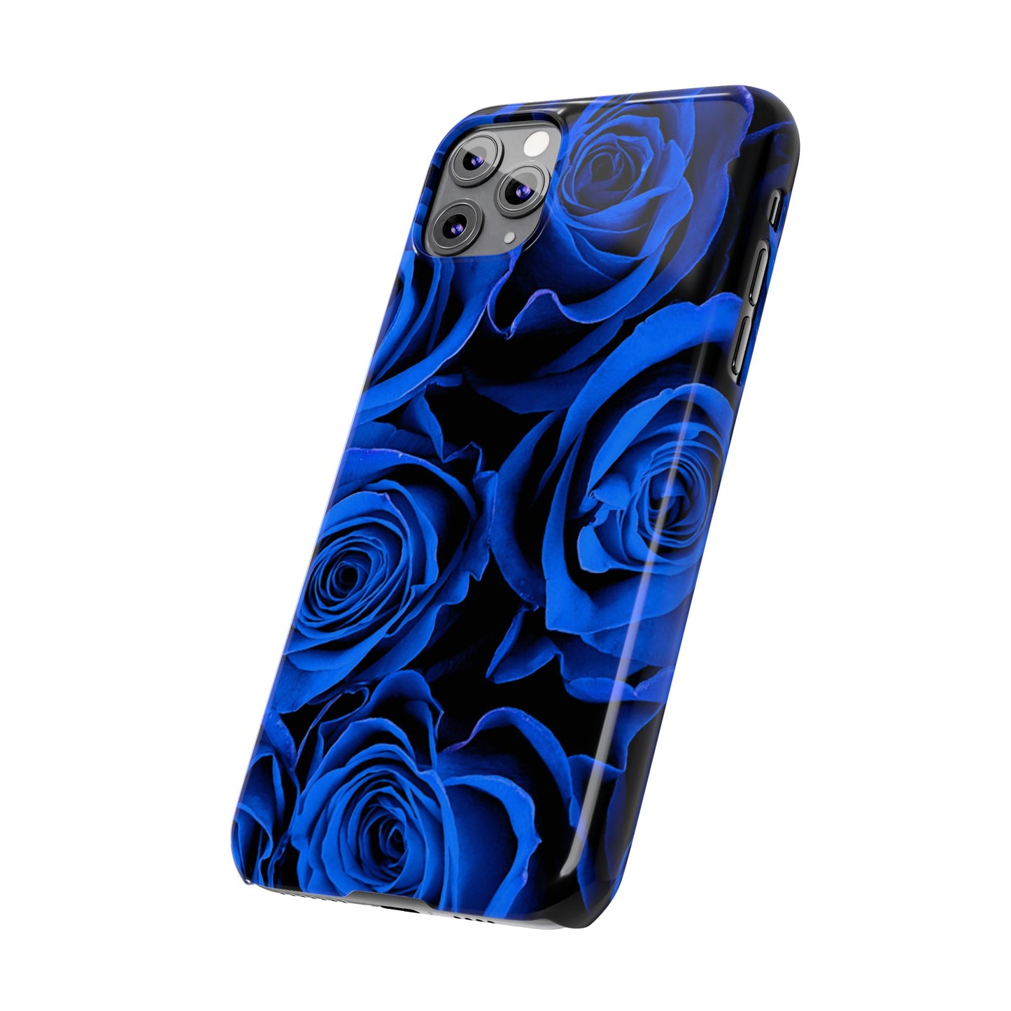 Slim Phone Case – Midnight Bloom