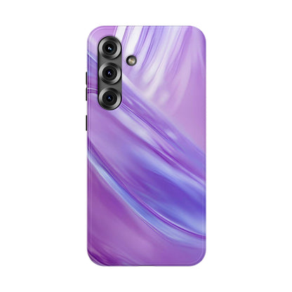 Impact-Resistant Phone Case – Lavender Wave