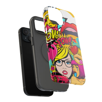 Impact-Resistant Phone Case – Pop Off – Compatible with iPhone 11–17 & Samsung Galaxy S22–S26 Series