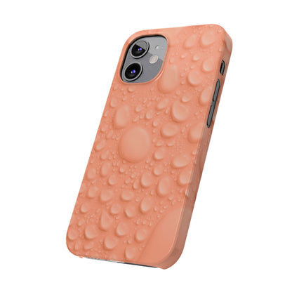 Slim Phone Case – Apricot Rain