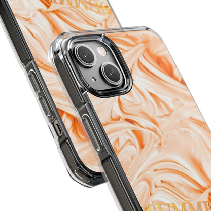 Clear Phone Case – Peach Sorbet