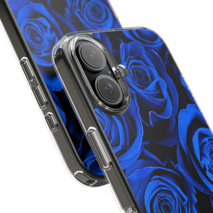 Clear Phone Case – Midnight Bloom