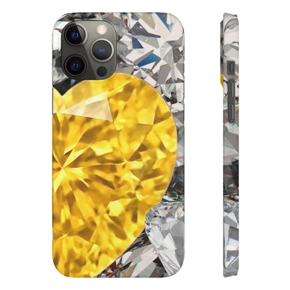 Snap Phone Case – Heart of Gold