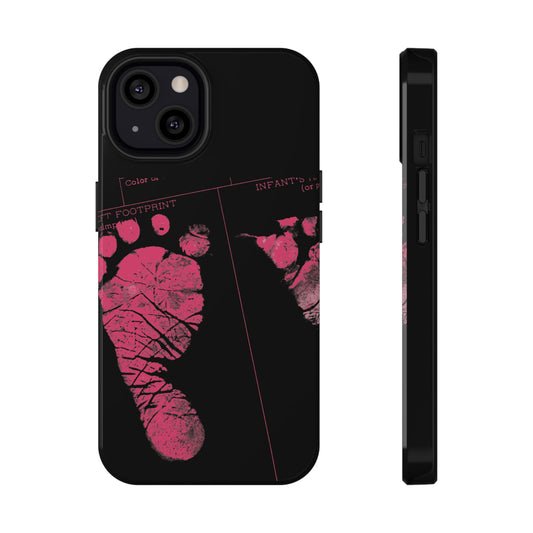 Wireless-Charging Compatible Case – Mom’s Little Pink Footprints