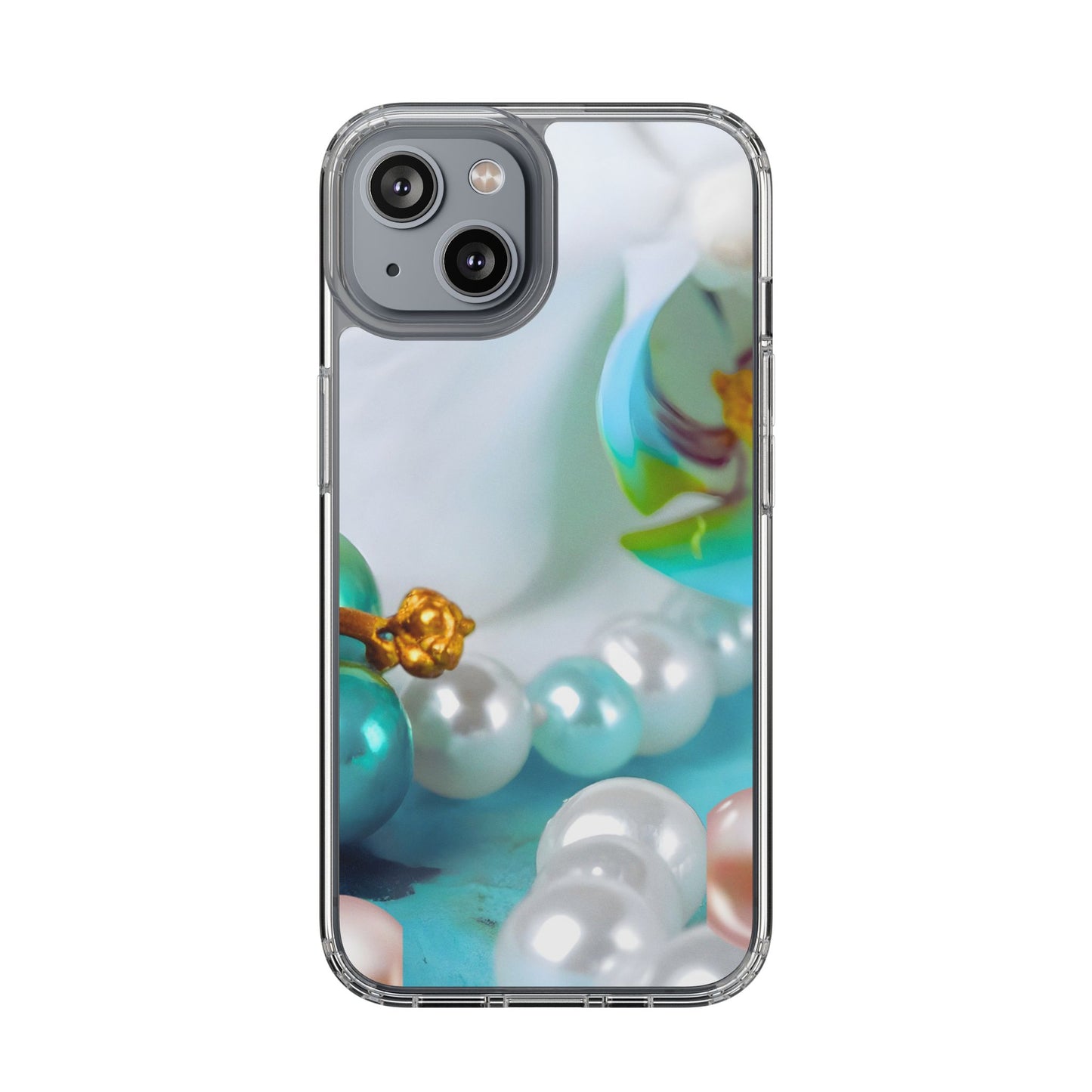 Clear Phone Case – Mermaid's Pearl
