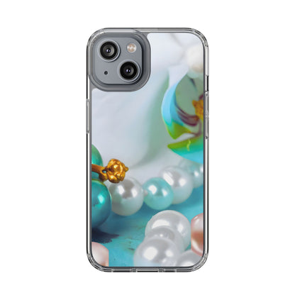 Clear Phone Case – Mermaid's Pearl