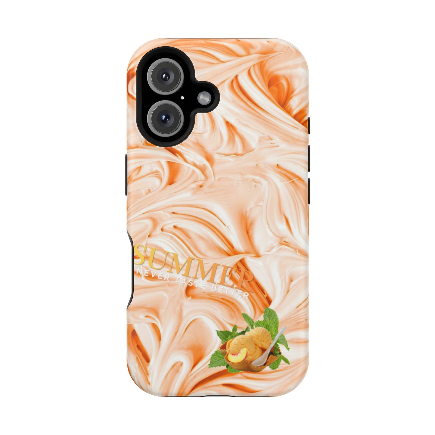 Wireless-Charging Compatible Case – Peach Sorbet