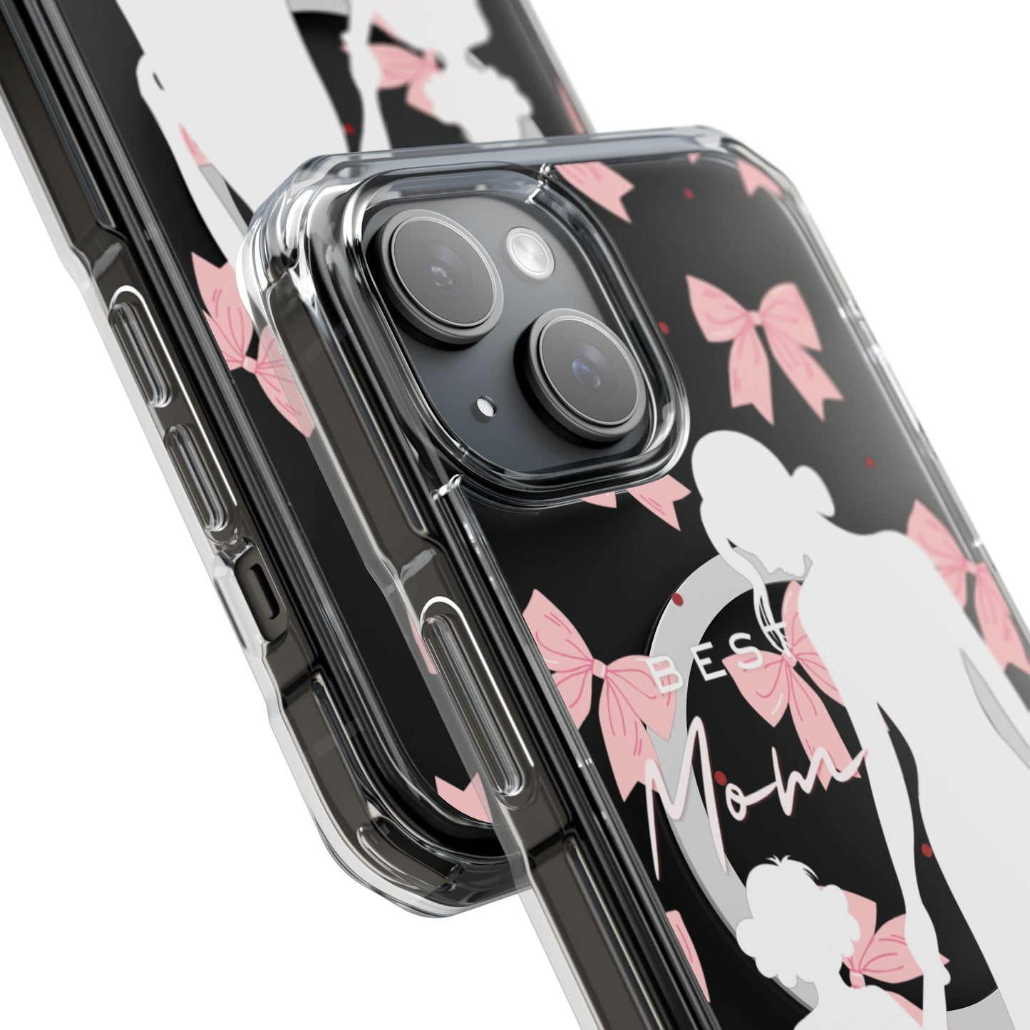 Clear Magnetic Phone Case – Best Mom: My Little Girl