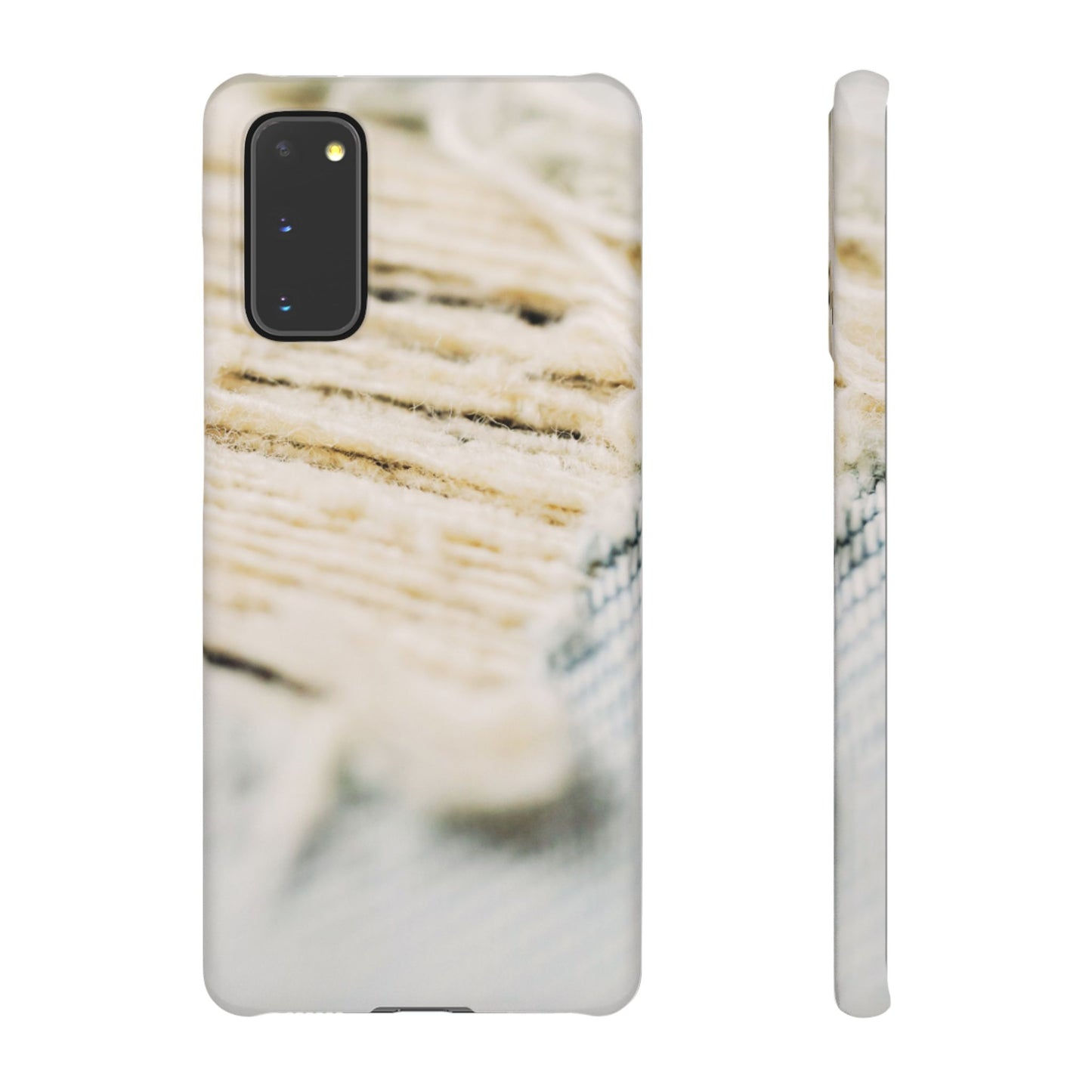 Snap Phone Case – Woven Warmth