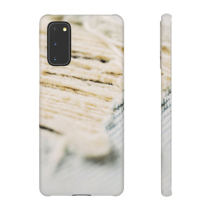 Snap Phone Case – Woven Warmth