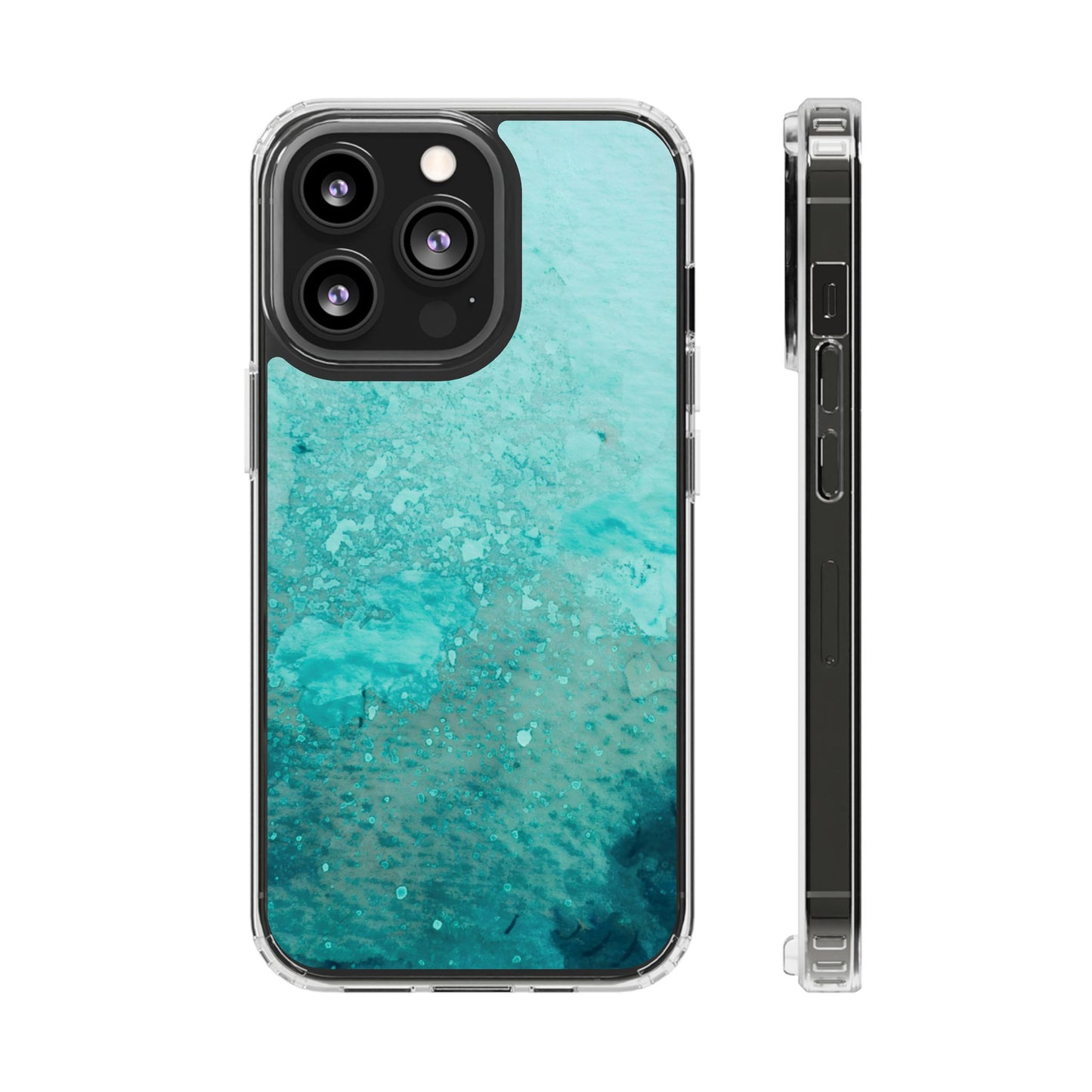 Clear Magnetic Phone Case – Sea Glass