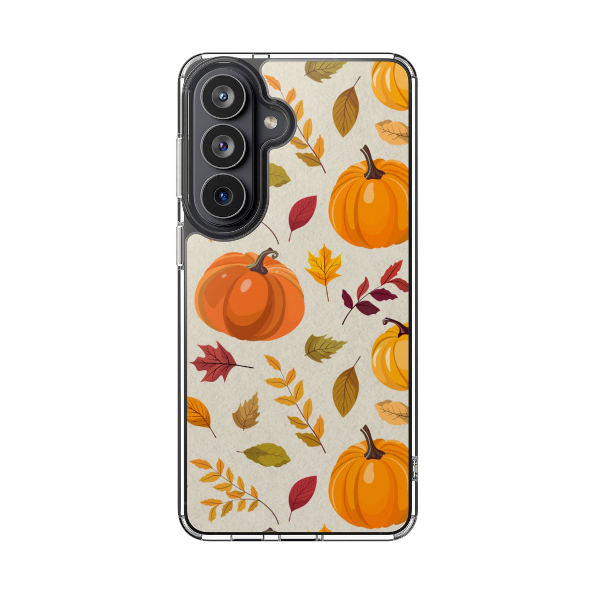 Clear Phone Case – Falling for Pumpkin
