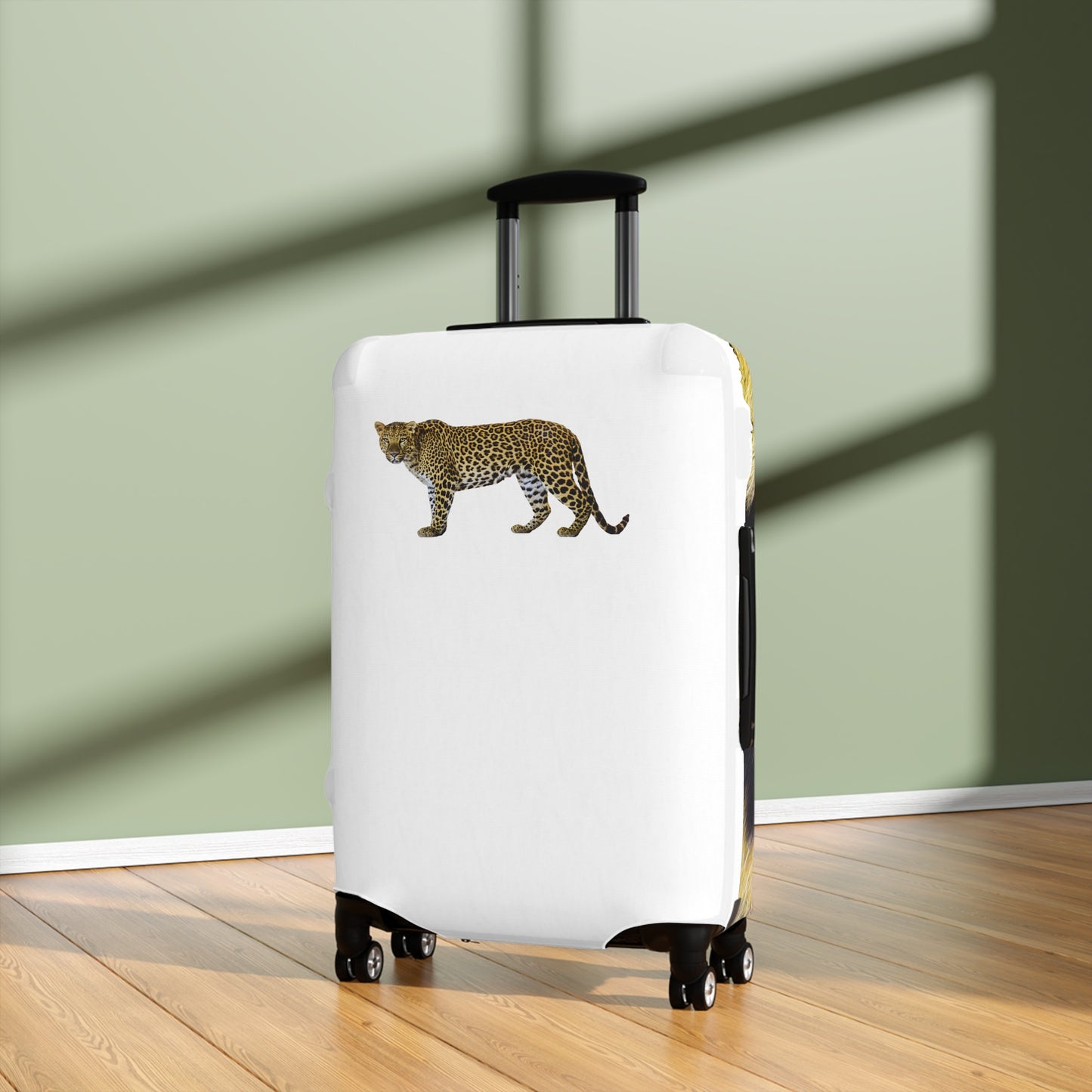Luggage Cover – Leopard Luxe