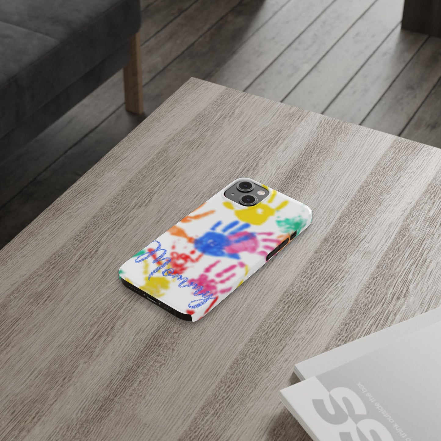 Slim Phone Case – Handprint Memories