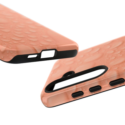 Protective Phone Case – Apricot Rain