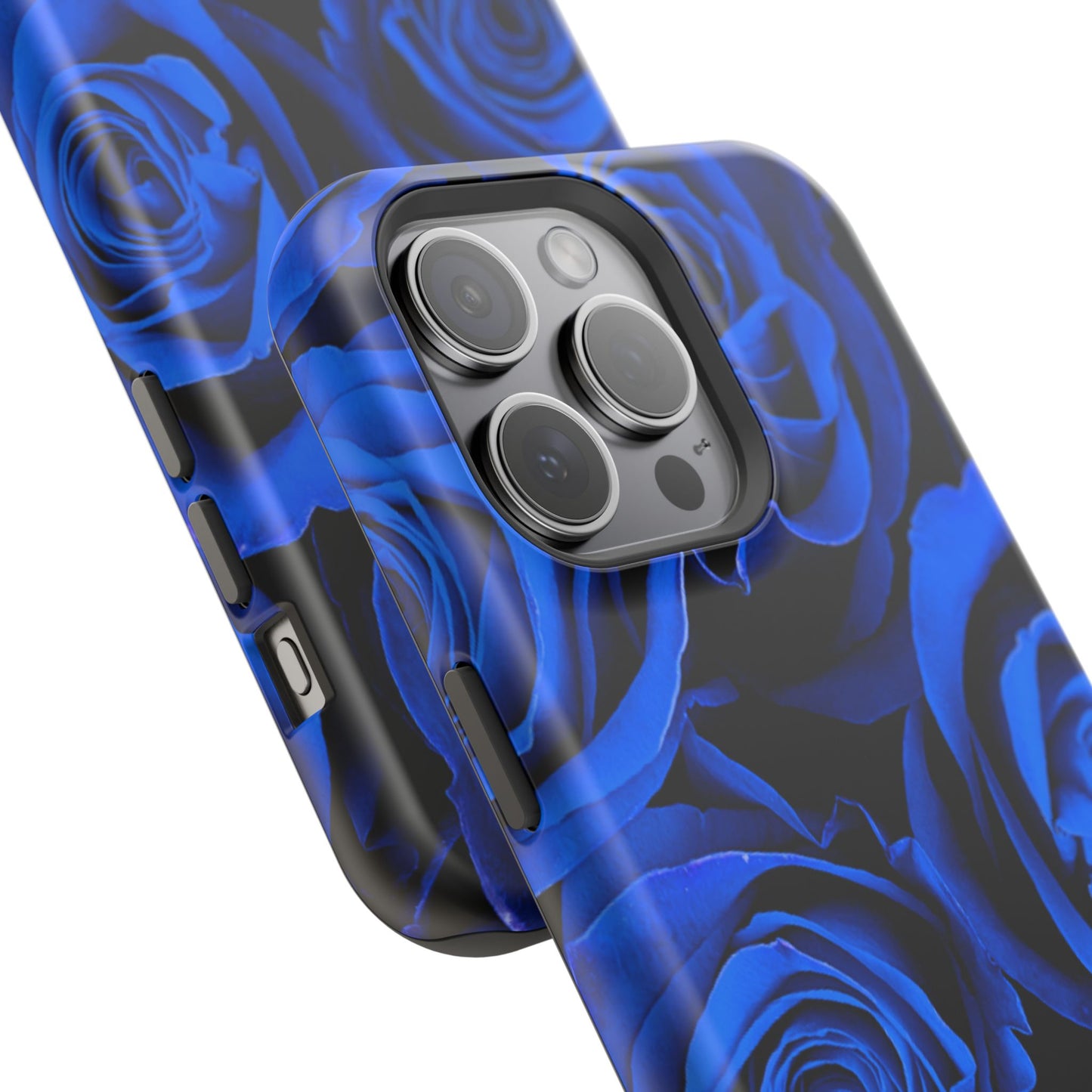 Impact-Resistant Phone Case – Midnight Bloom
