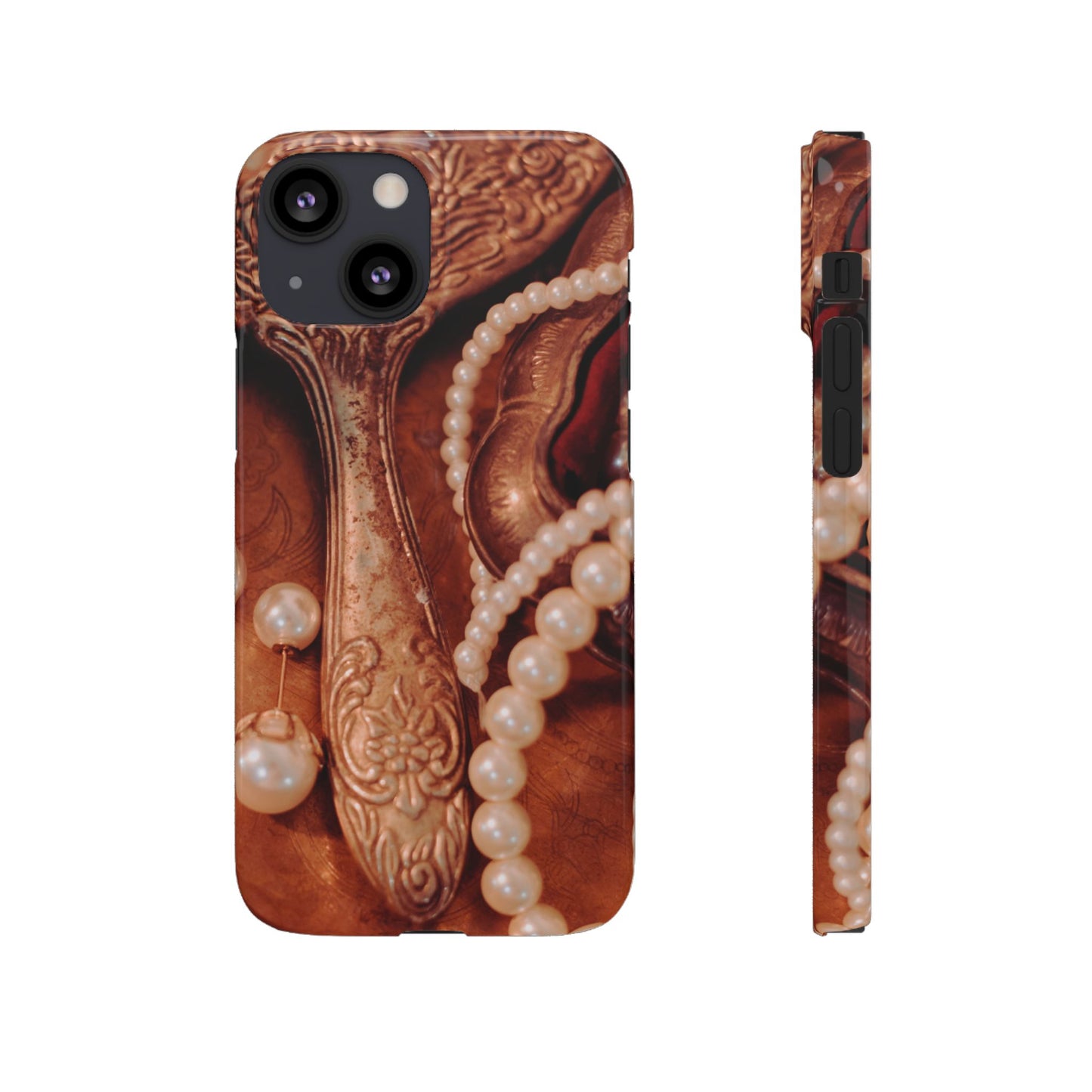 Snap Phone Case – Bronze Vanity