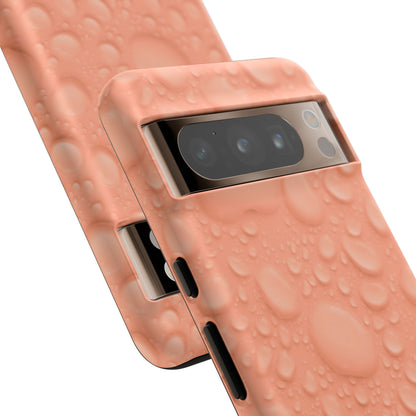 Protective Phone Case – Apricot Rain