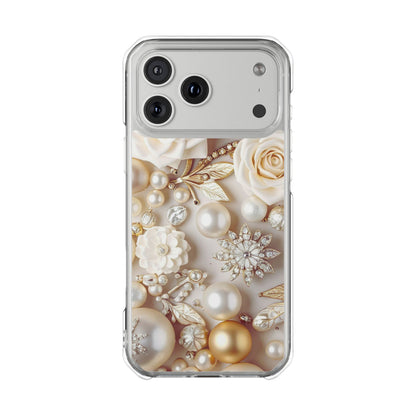 Clear Magnetic Phone Case – Ivory Opulence