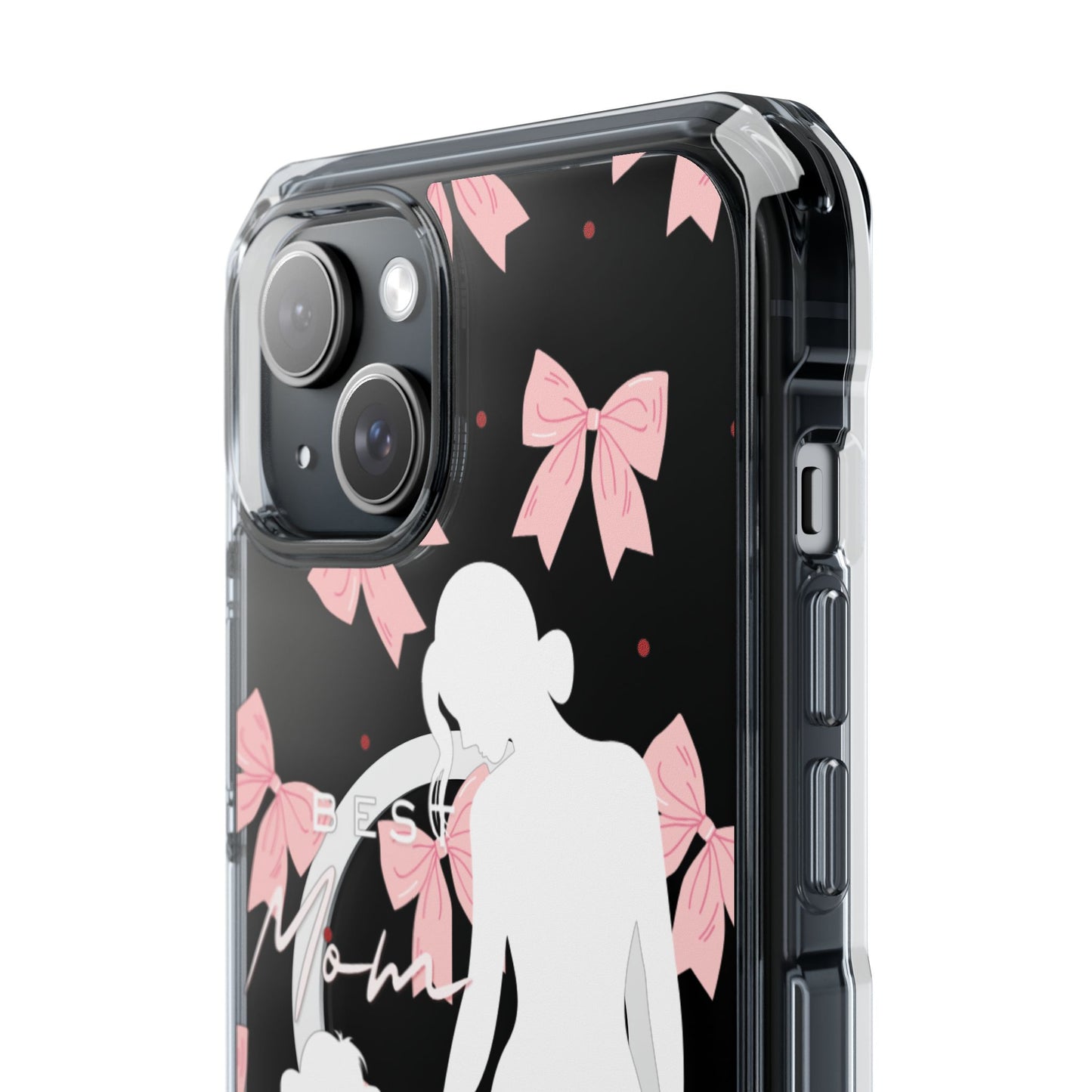 Clear Magnetic Phone Case – Best Mom: My Little Girl