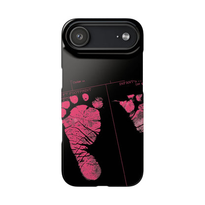 Snap Phone Case – Mom’s Little Pink Footprints
