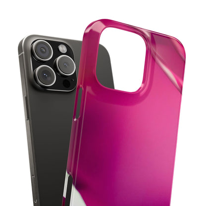 Slim Phone Case – Magenta Motion