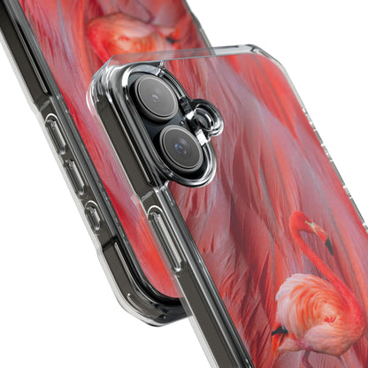 Clear Magnetic Phone Case – Scarlet Plume