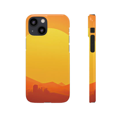 Snap Phone Case – Desert Sunrise