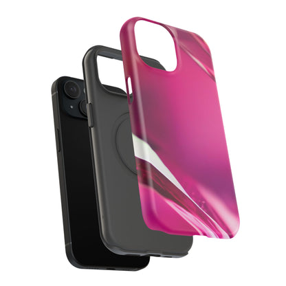 Impact-Resistant Phone Case – Magenta Motion