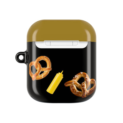 Wireless Earbud Case Cover – Never a Bad Connection Pretzel Stack