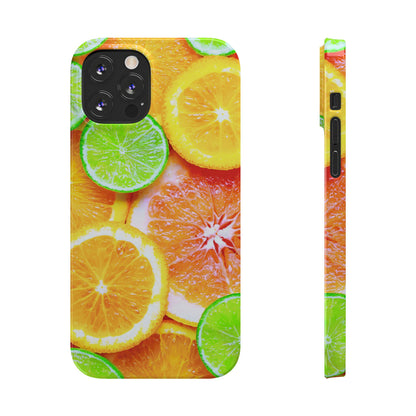 Slim Phone Case – Sunkissed Citrus