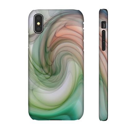 Snap Phone Case – Marble Flow