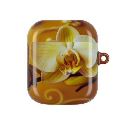 Earbud Case Cover – Amber Orchid