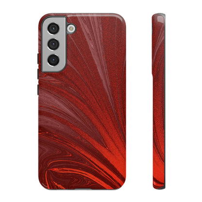Protective Phone Case – Crimson Current