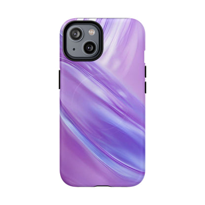 Protective Magnetic Phone Case – Lavender Wave