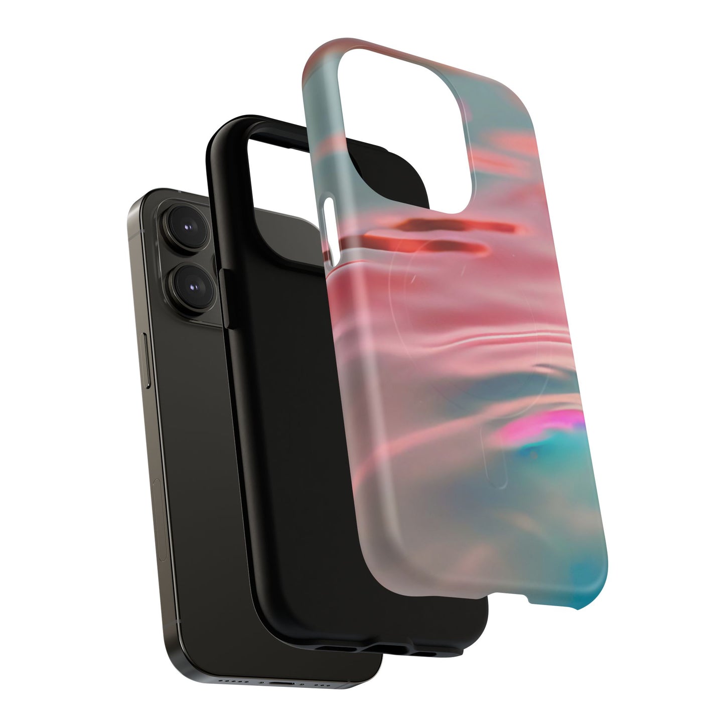 Protective Magnetic Phone Case – Liquid Sunset