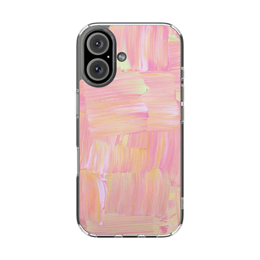 Clear Magnetic Phone Case – Sorbet Stroke