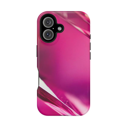 Impact-Resistant Phone Case – Magenta Motion