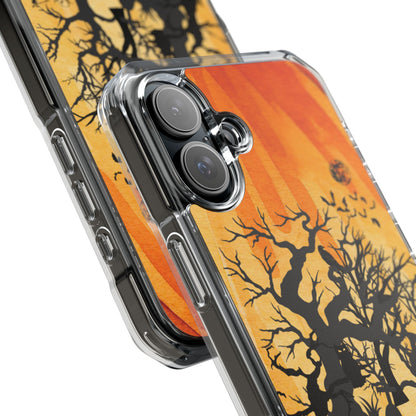 Clear Magnetic Phone Case – Hollow Night