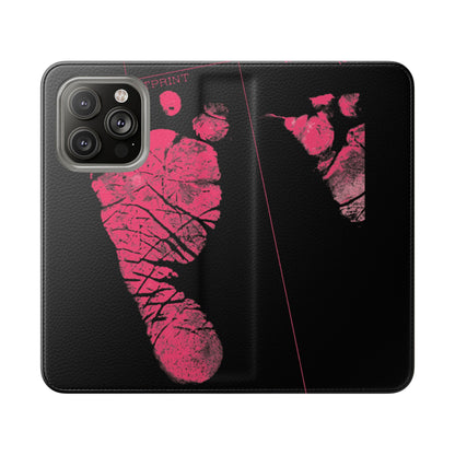 Flip Case – Mom’s Little Pink Footprints