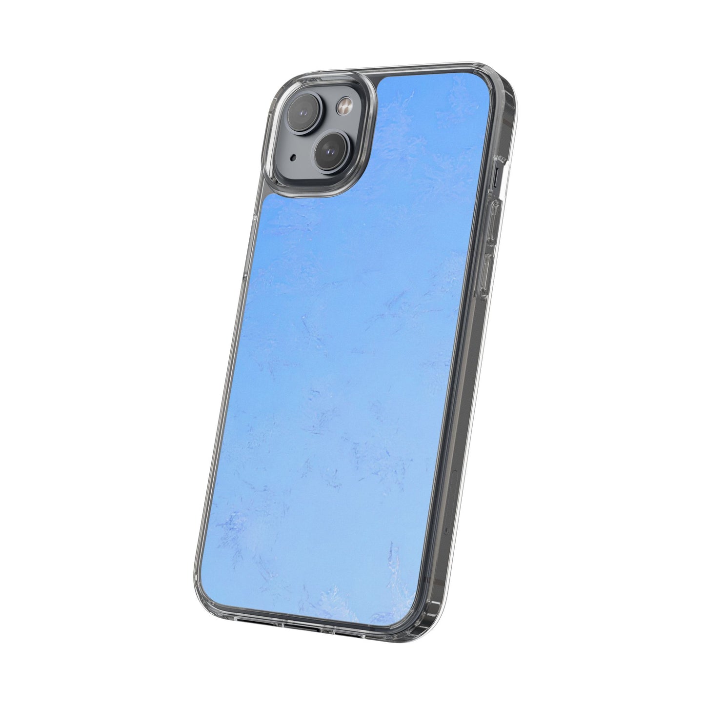 Clear Phone Case – Azure Fade