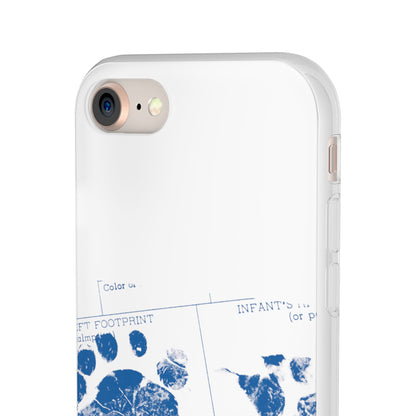Flexi Case – Mom’s Little Blue Footprints