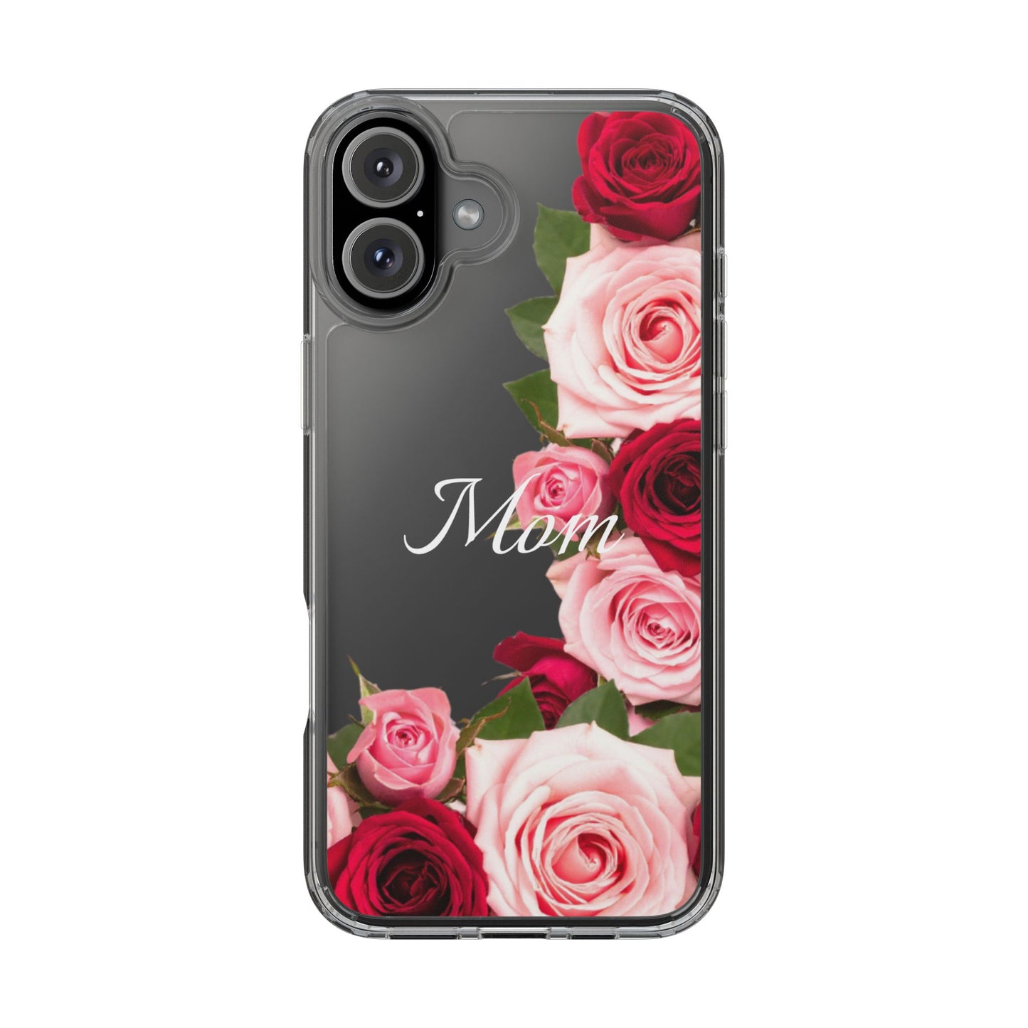 Clear Phone Case – Mom’s Rose Bouquet