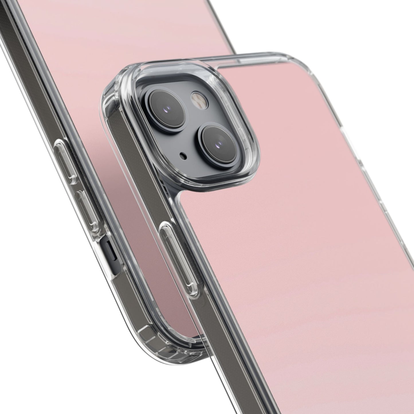 Clear Phone Case – Soft Blush