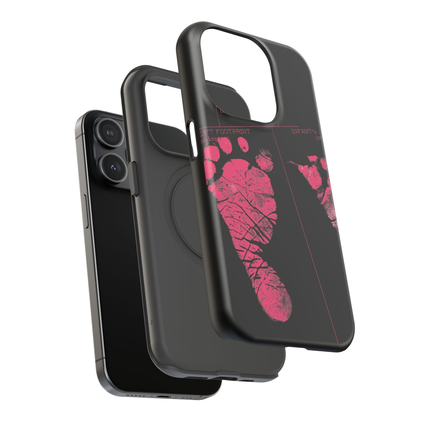 Wireless-Charging Compatible Case – Mom’s Little Pink Footprints