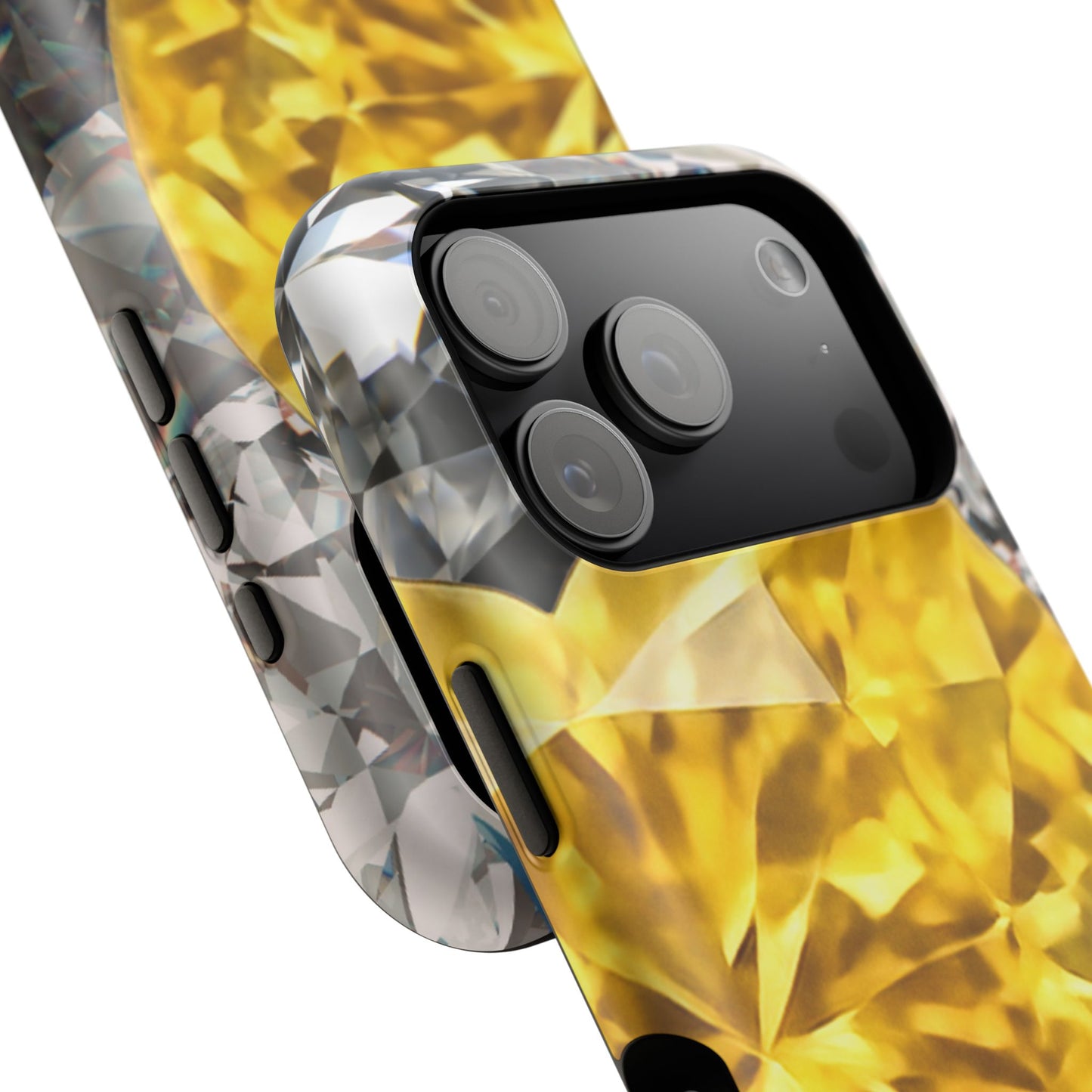 Impact-Resistant Phone Case – Heart of Gold