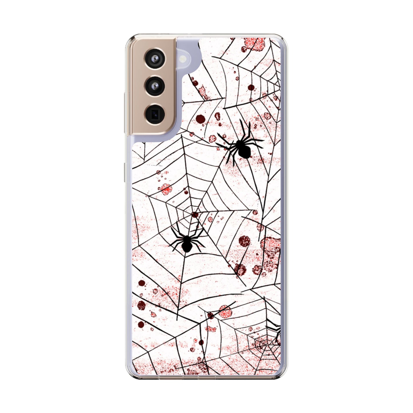 Clear Phone Case – Blood Web