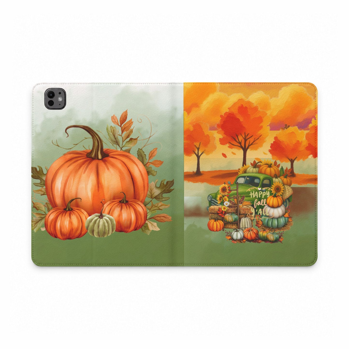 Tablet Folio Case – Pumpkin Haul